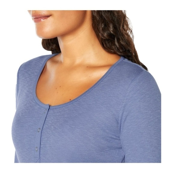 NWT Eddie Bauer Scoop Snap Henley - Picture 5 of 7